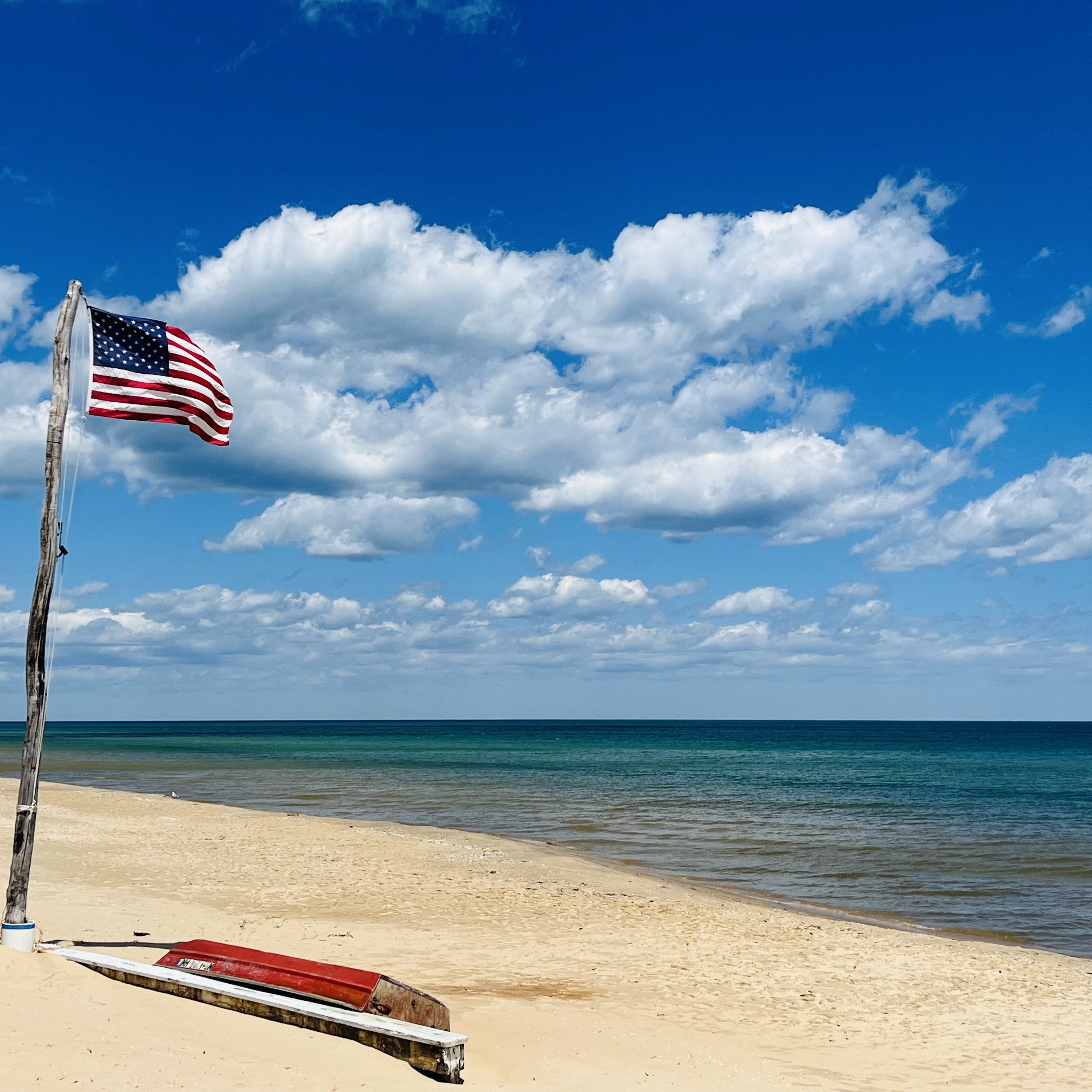 northeast michigan vacation rental on the beach kayak canoe ausable river lake huron