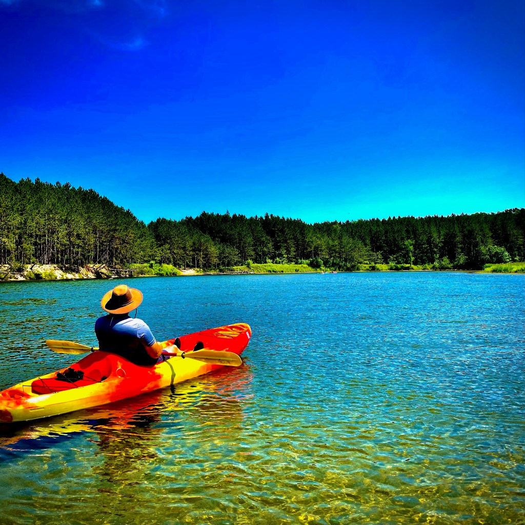 Kayak Canoe AuSable River Oscoda Michigan Lake Huron Beaches